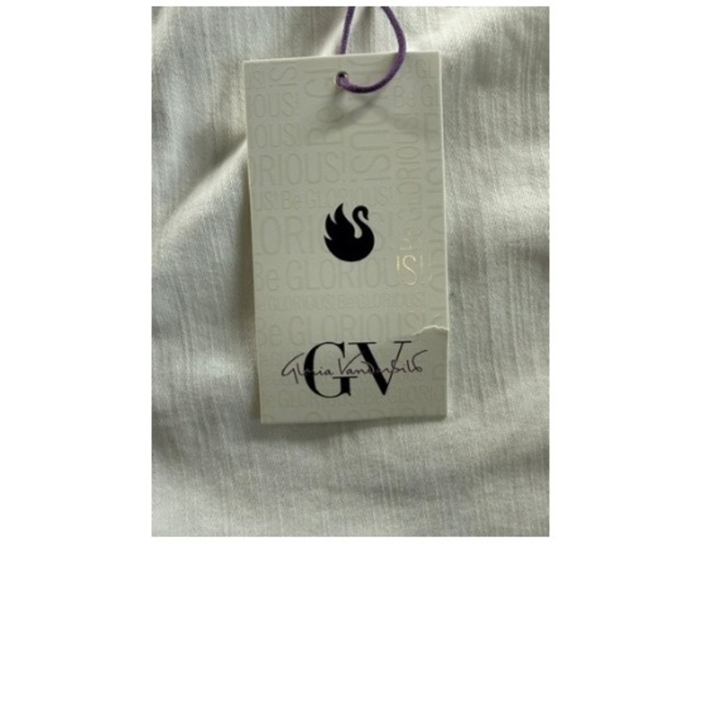 Gloria Vanderbilt Amanda White Slimming Capri Pants Womens 12 Average NWT - Picture 8 of 10